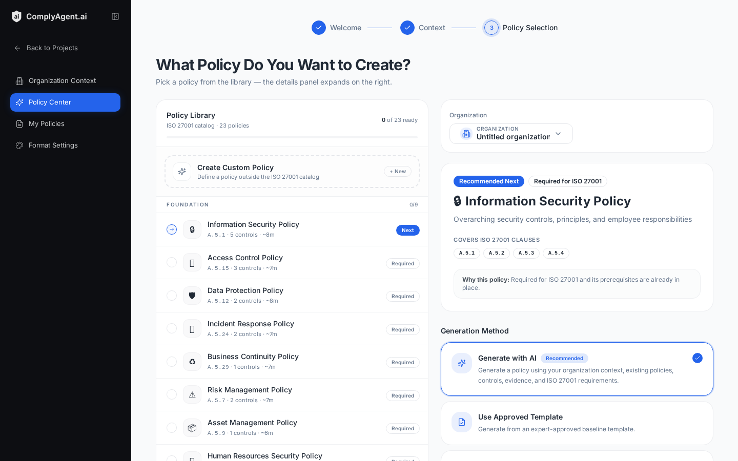 ComplyAgentAI - AI-Powered Compliance Automation
